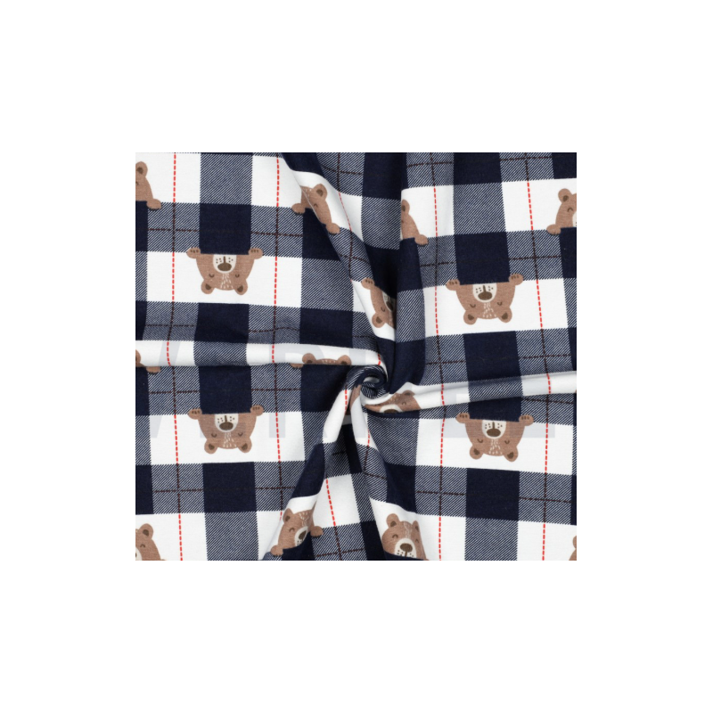 Flanell bears navy