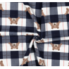 Flanell bears navy
