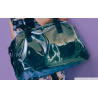 Tissu sac miroir saphir