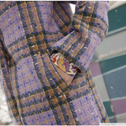 Tweed Mantel Soho violet