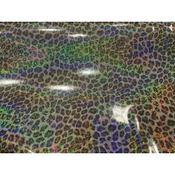 Wasserfester Stoff regenjacke leo glitter