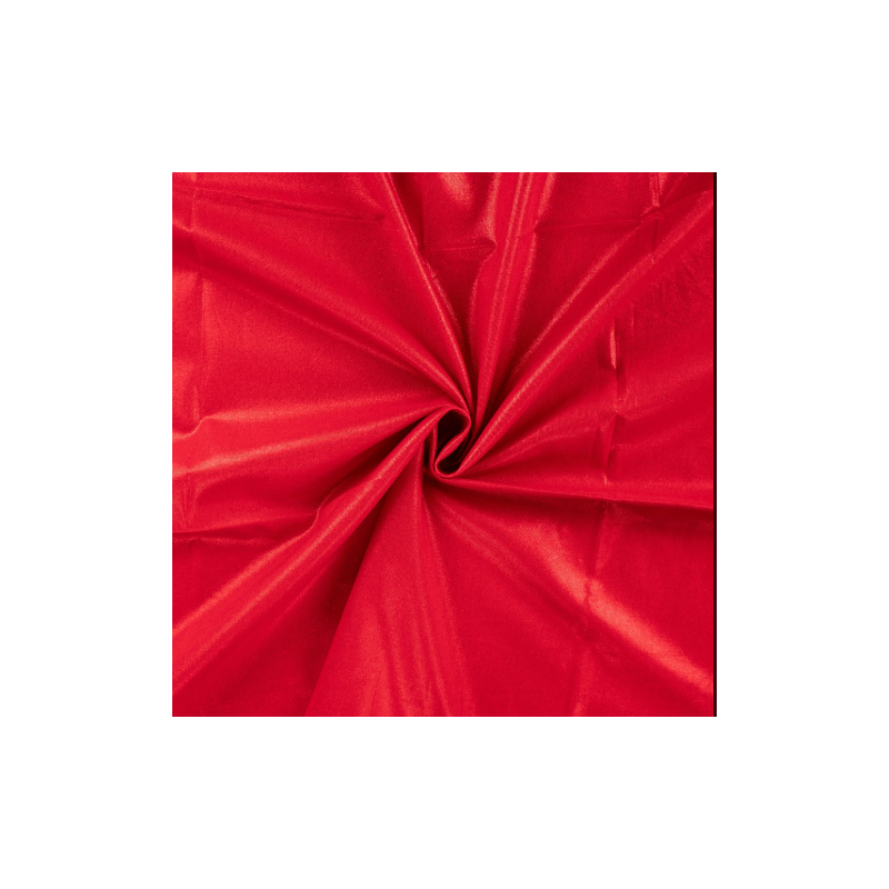 Cotton plain red glitter