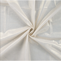 Cotton plain ecru glitter