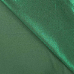 Coton uni vert brillant