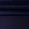 Satin uni bleu marine