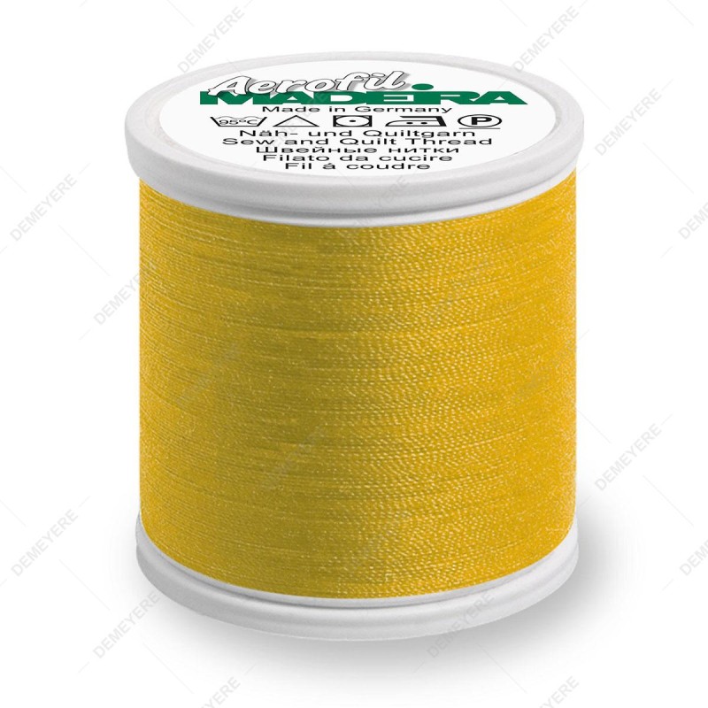 Fil Aerofil Madeira Extra fort Jeans 100m jaune 8700