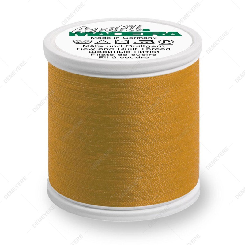 Yarn Aerofil Madeira Extra strong 100m Jeans orange 8550