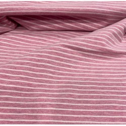 Rayures blanches sur rose