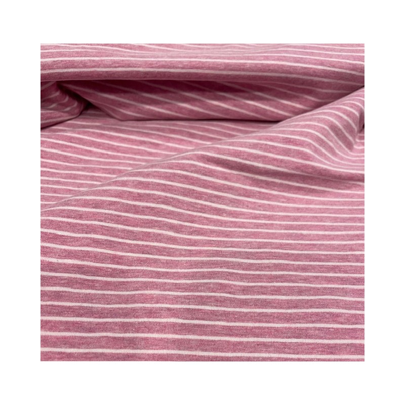 White Stripes on pink