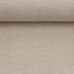 Lin coton beige chiné Paul