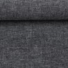 Lin cotton black melange Paul