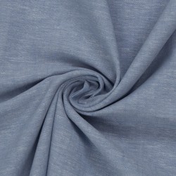 Lin cotton denim blue...