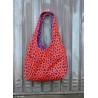 Abby Leo red blue canvas