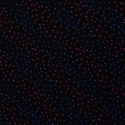 Pois sur fond noir Abby canevas