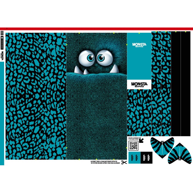 Panel Monstabag by Thorsten Berger blue