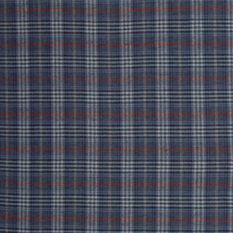 Flanelle bleu jeans Maverick