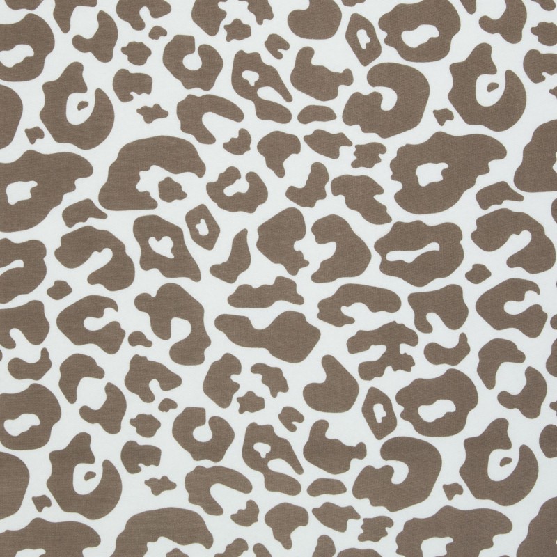 Sweat minky leo ivory/ beige