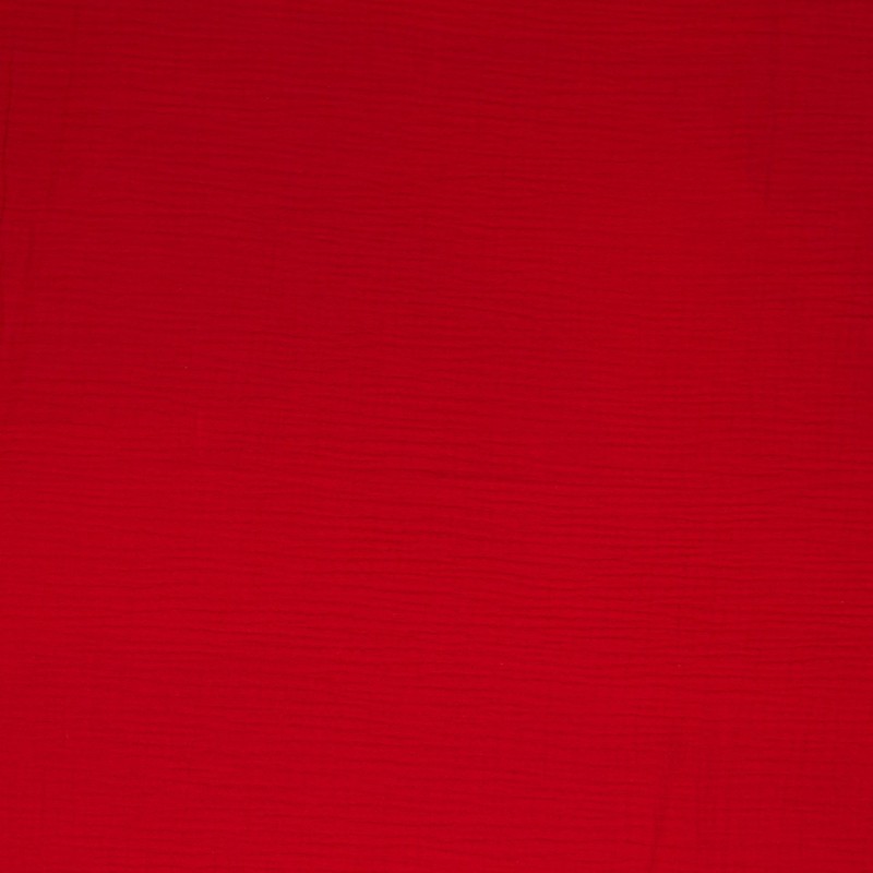 Double gaze uni rouge