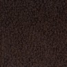 Doubleface bouclé teddy fleece brown